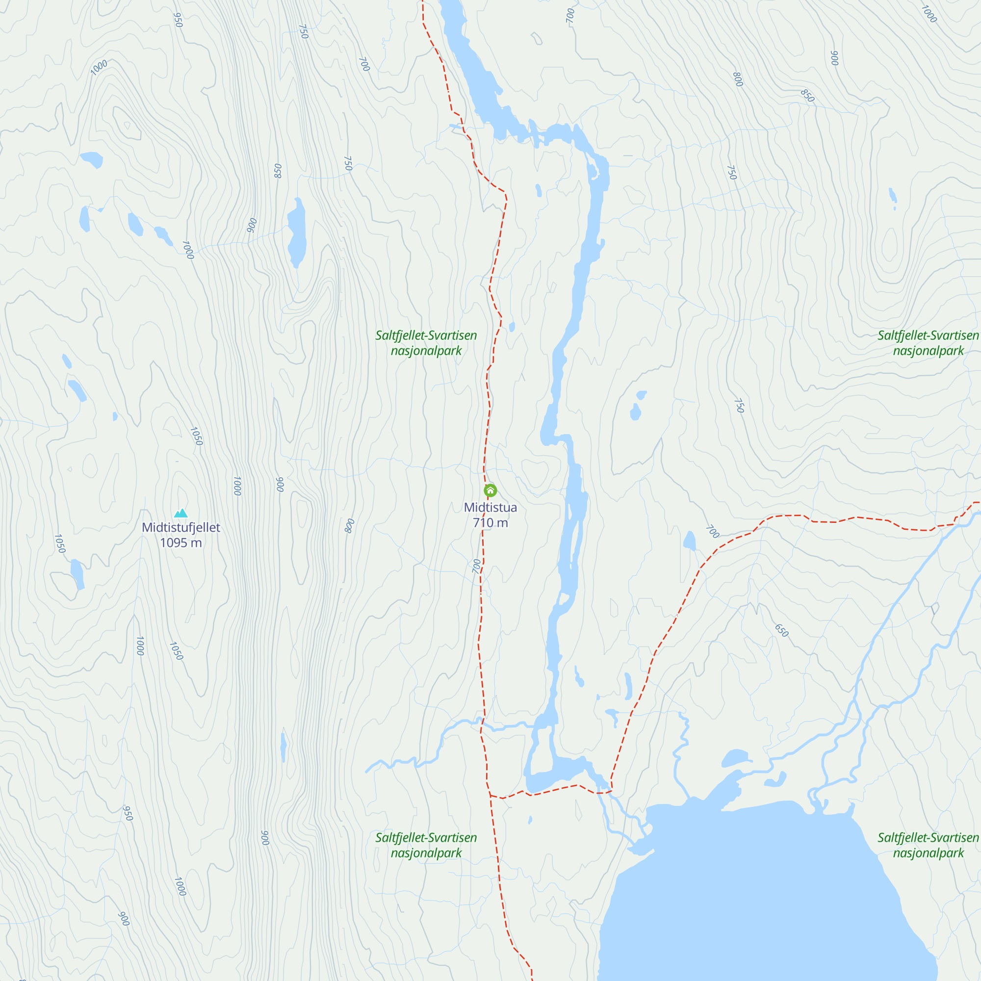 Midtistua map