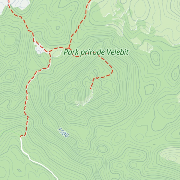 Map of Mali Rajinac