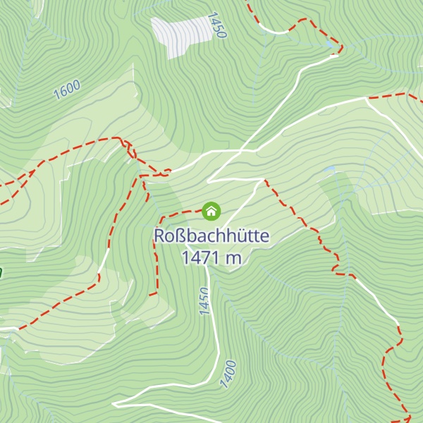 Map of Roßbachhütte