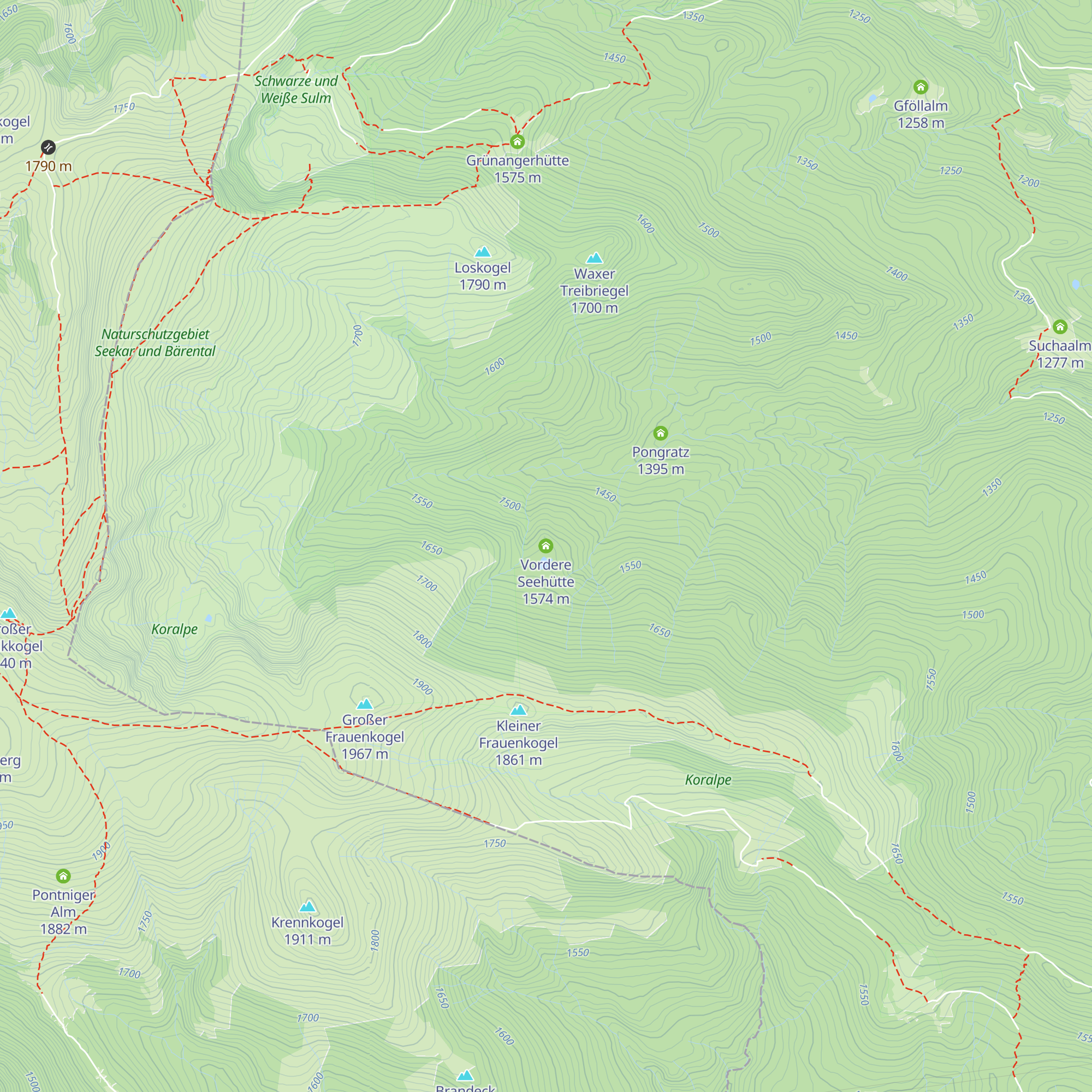 Vordere Seehütte map