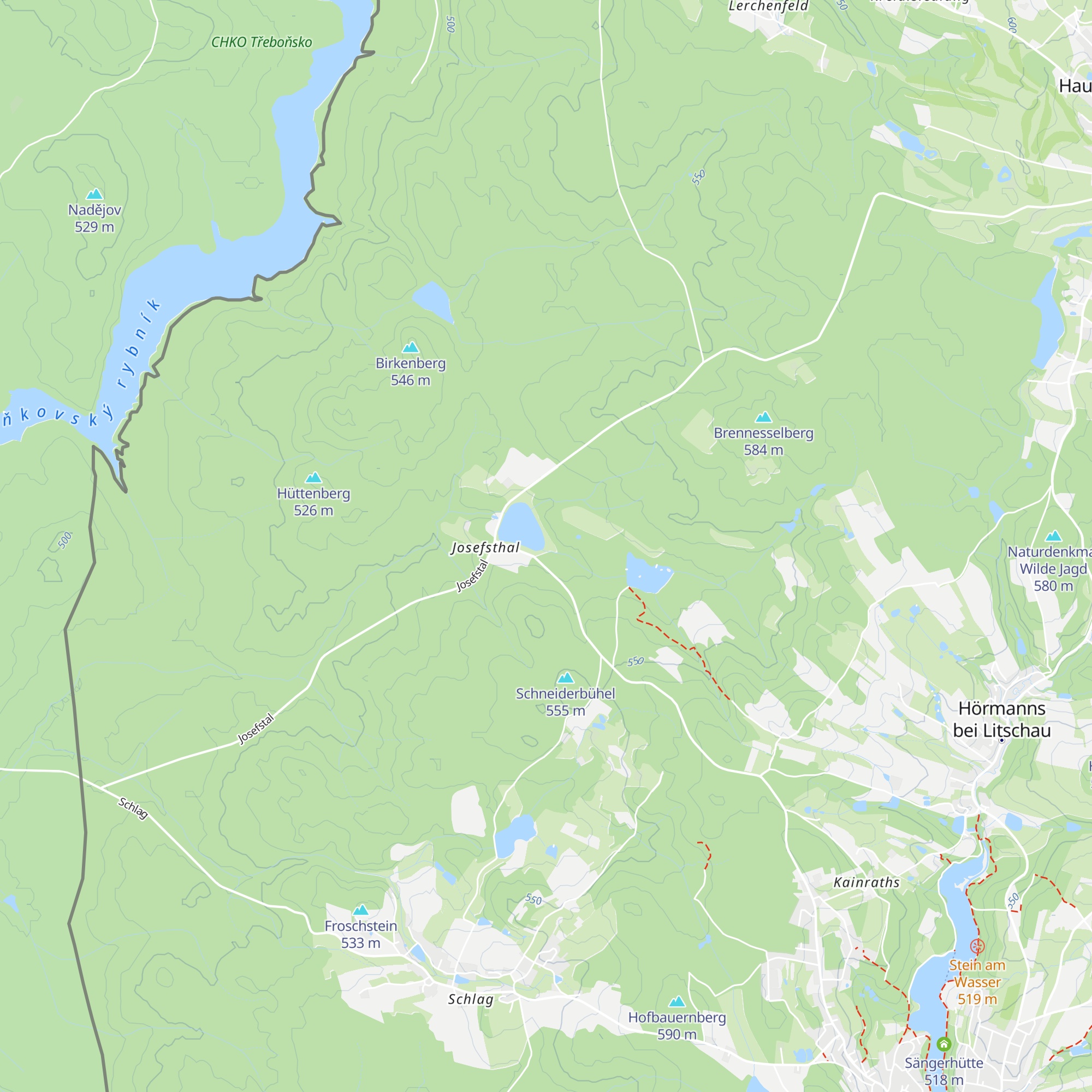 Hüttenhof map