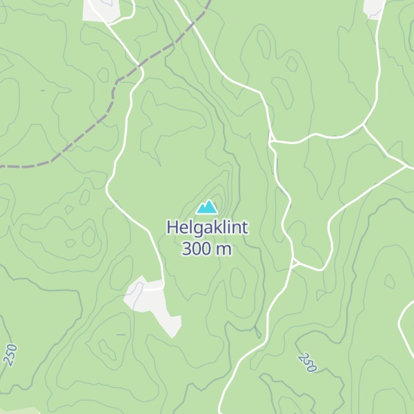 Map of Helgaklint
