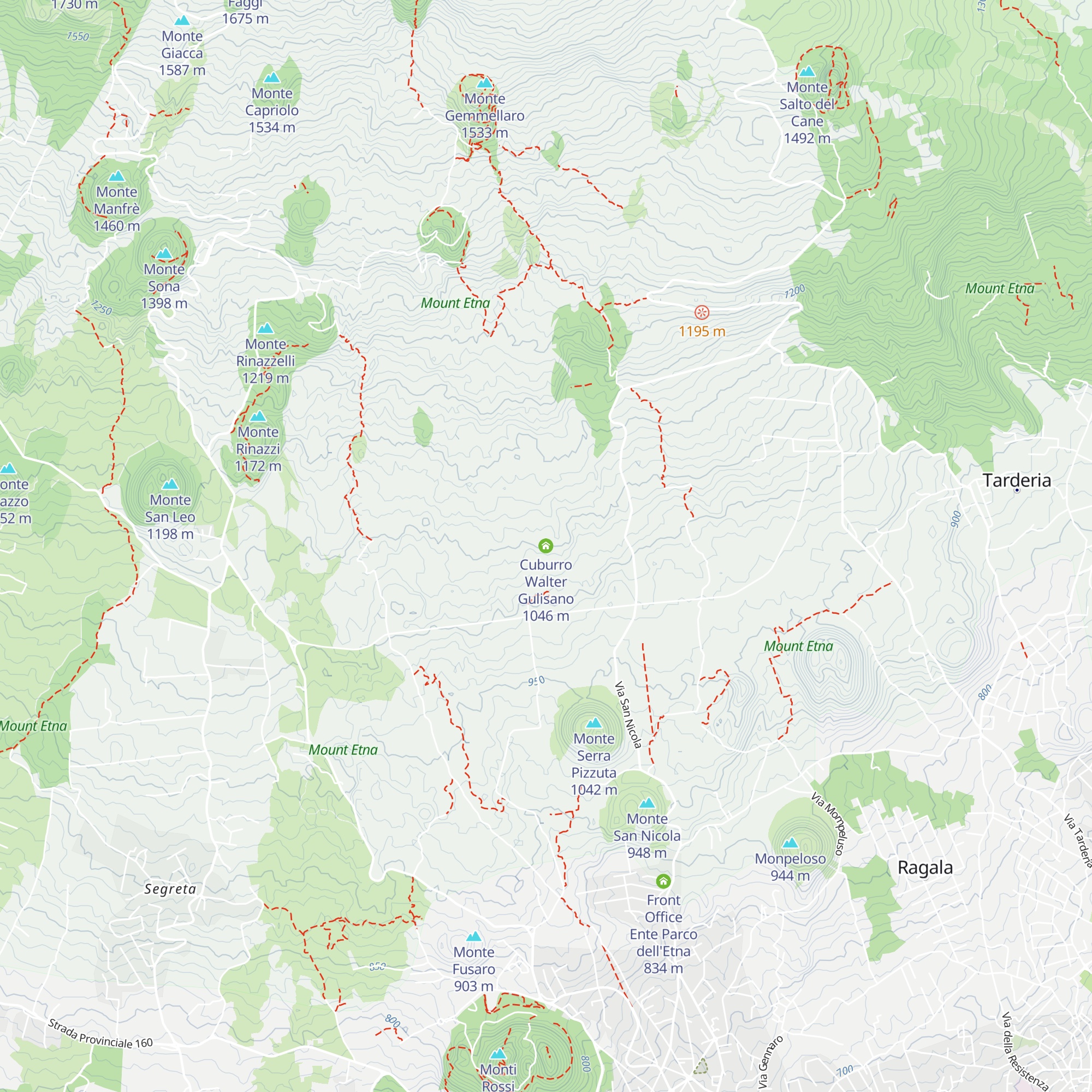 Cuburro Walter Gulisano map