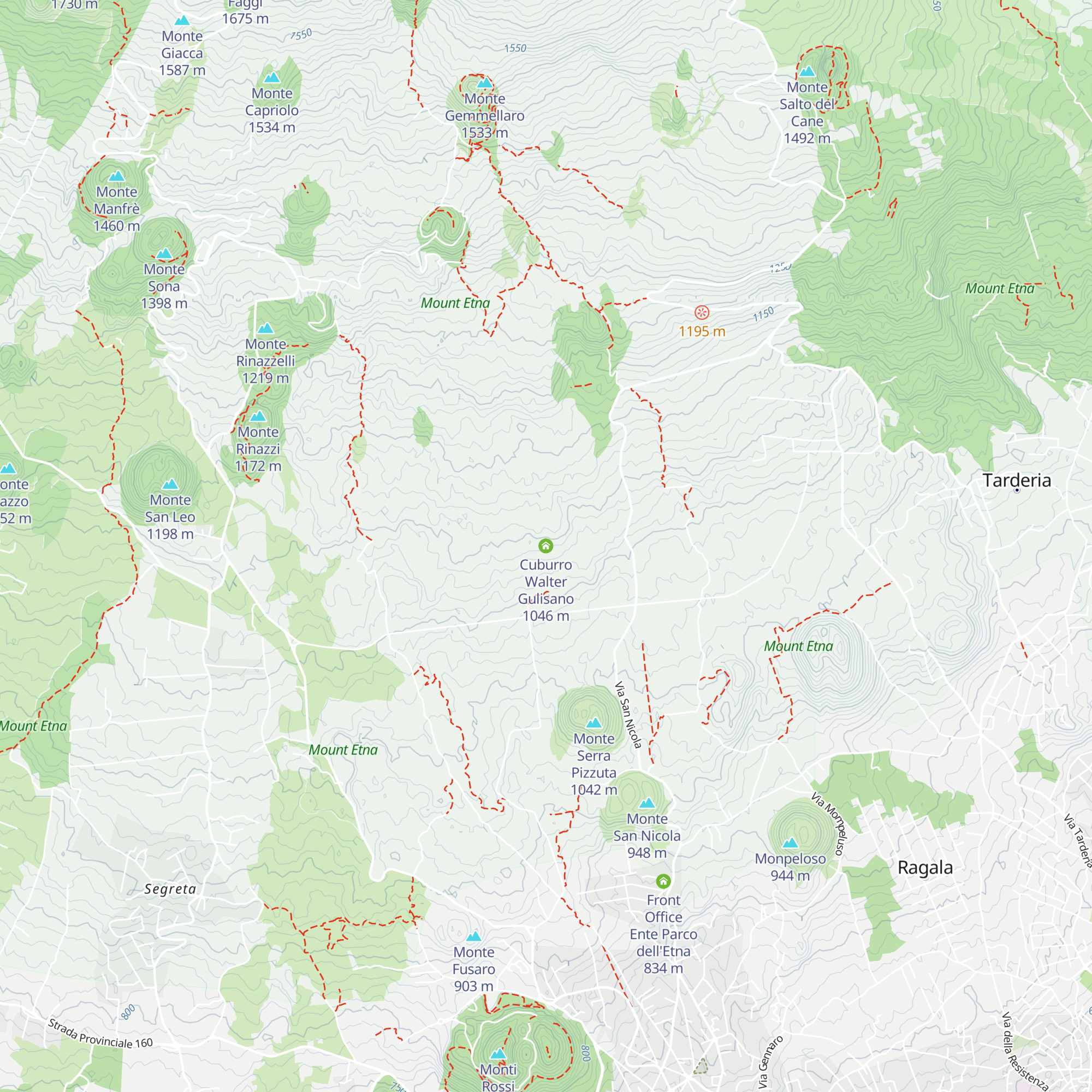 Cuburro Walter Gulisano map