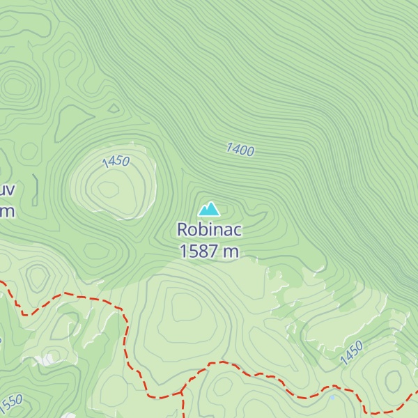 Map of Robinac