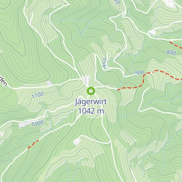 Map of Jägerwirt