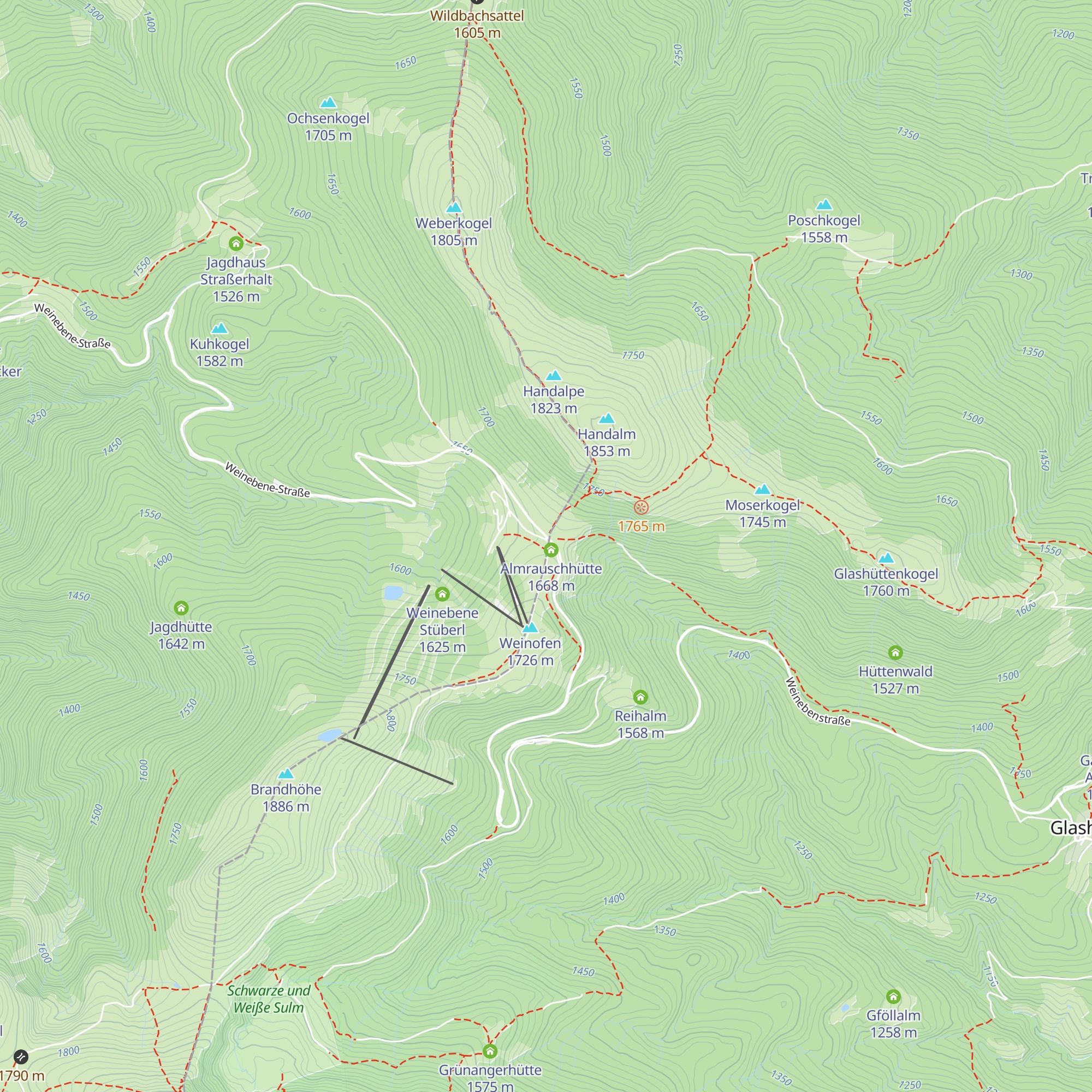 Weinofenblick map