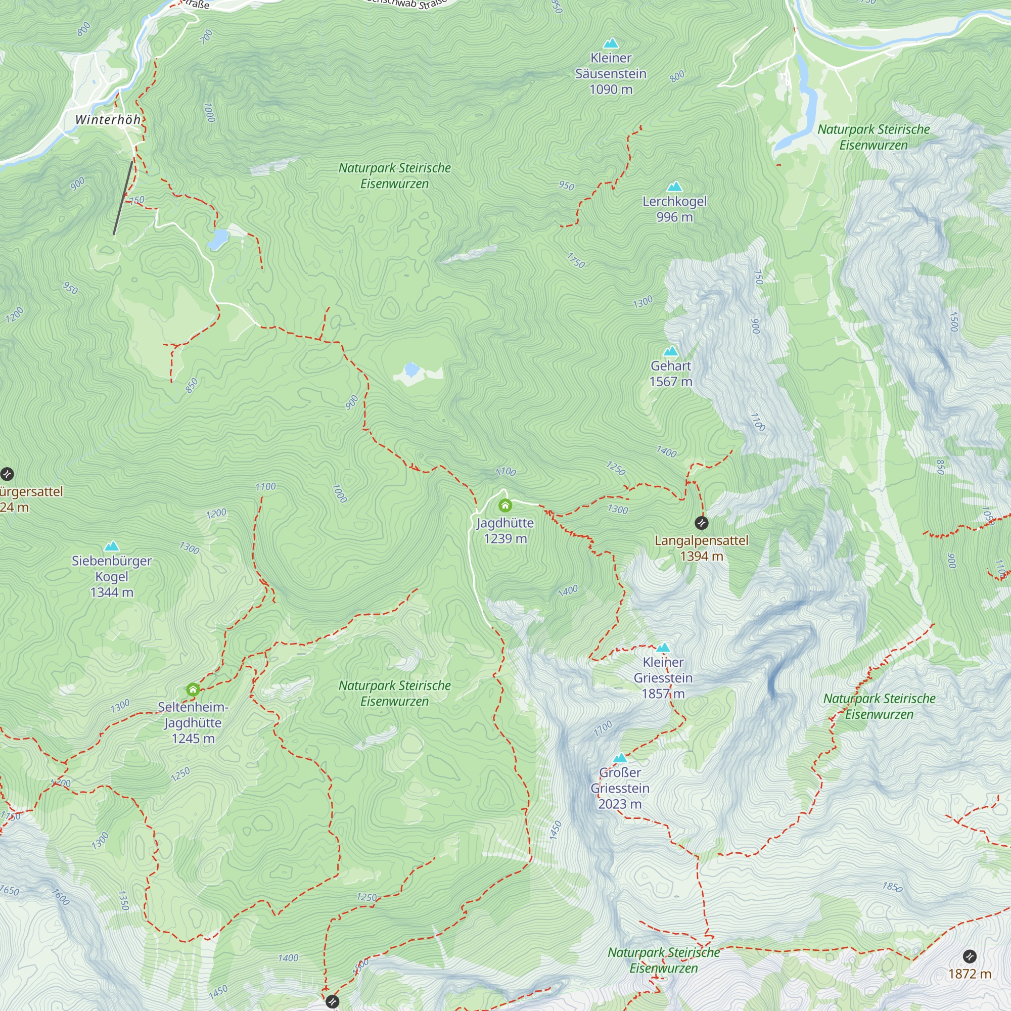 Jagdhütte map