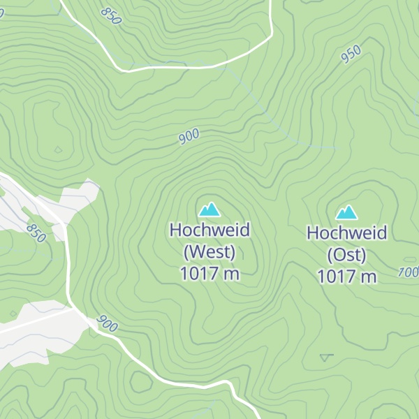 Map of Hochweid (West)