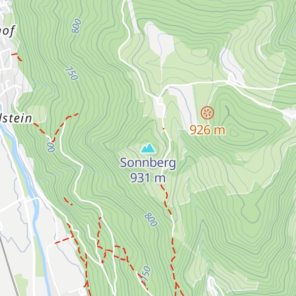 Map of Sonnberg