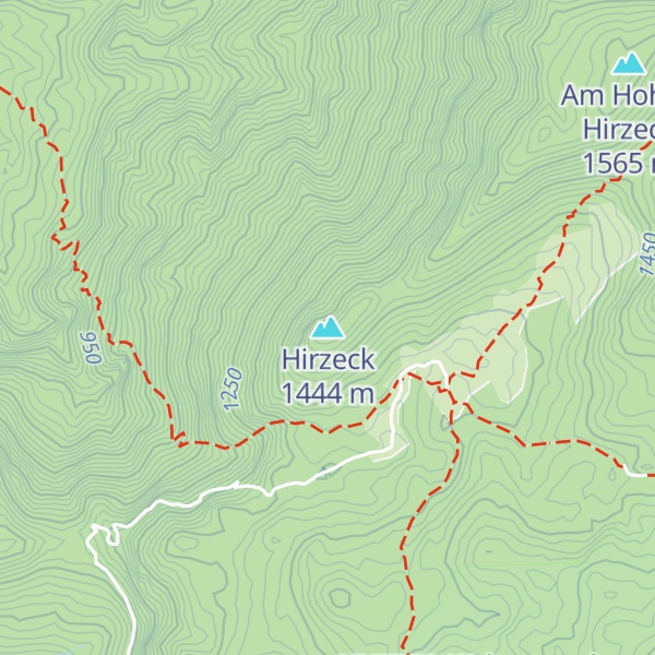 Map of Hirzeck