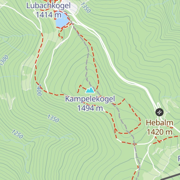 Map of Kampelekogel