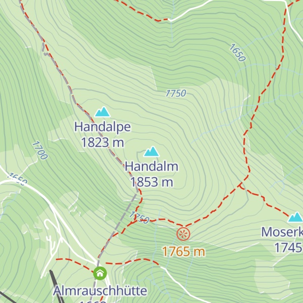 Map of Handalm