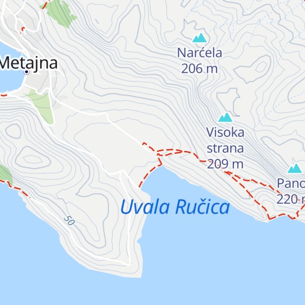 Map of Konoba Kanjon