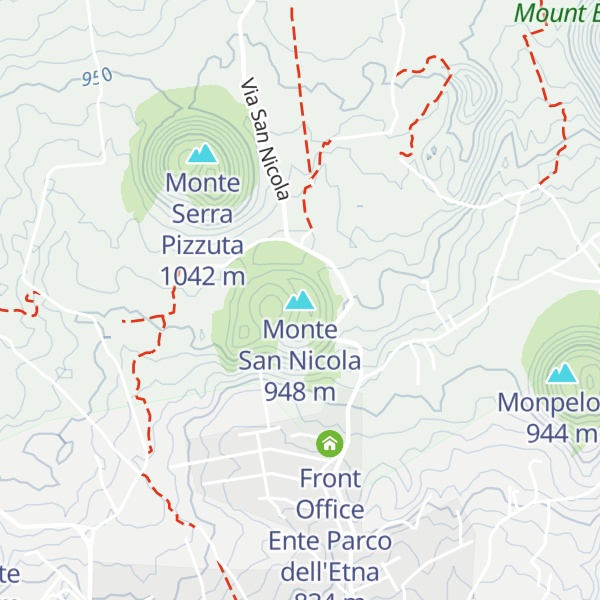 Map of Monte San Nicola