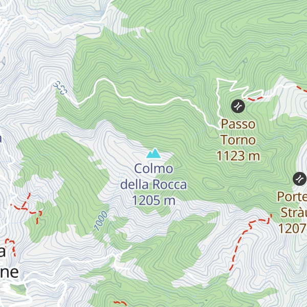 Map of Colmo della Rocca