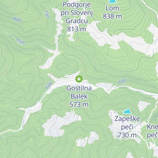 Map of Gostilna Balek