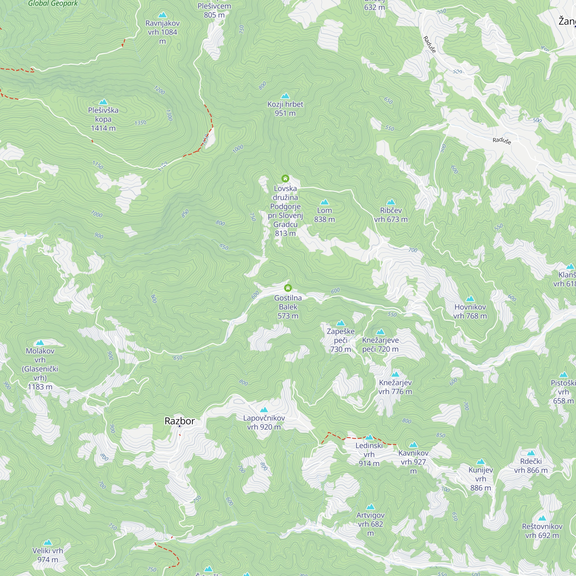 Gostilna Balek map