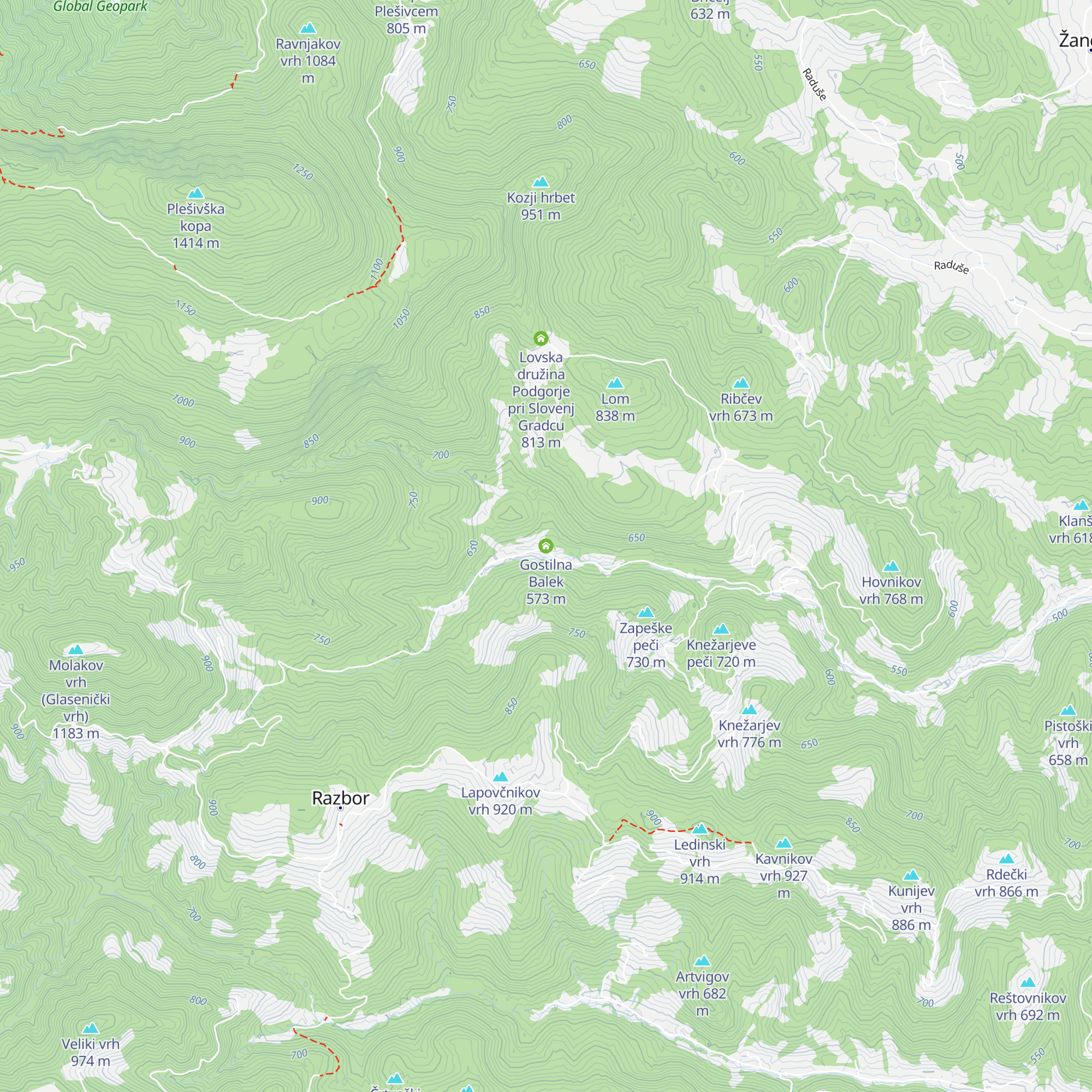Gostilna Balek map