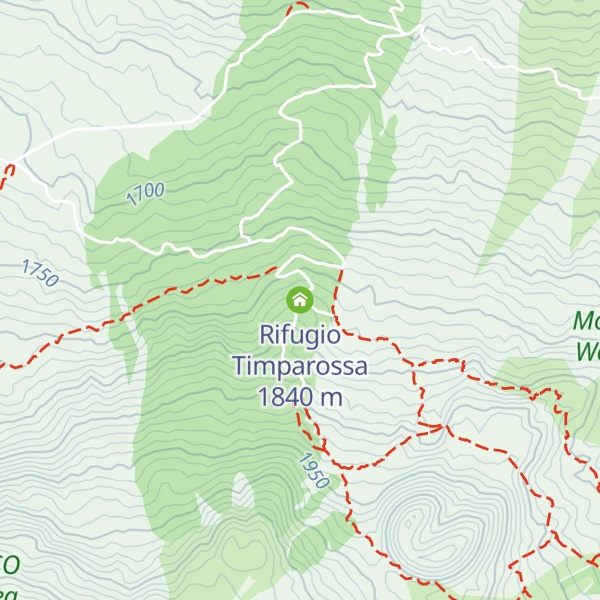 Map of Rifugio Timparossa