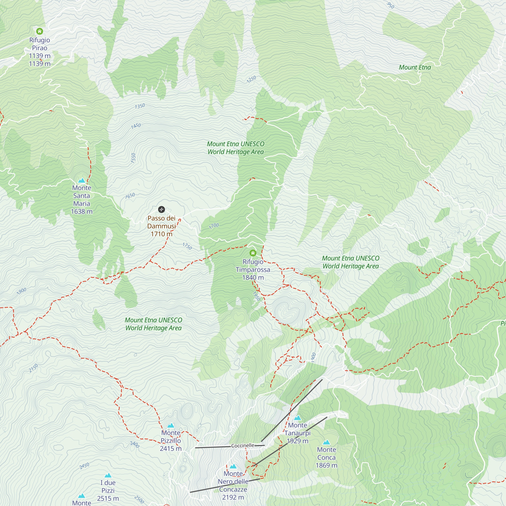 Rifugio Timparossa map