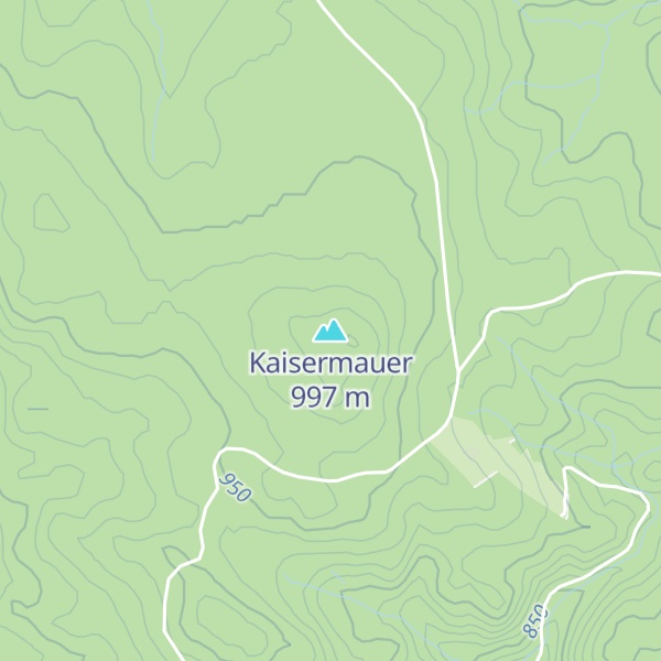 Map of Kaisermauer