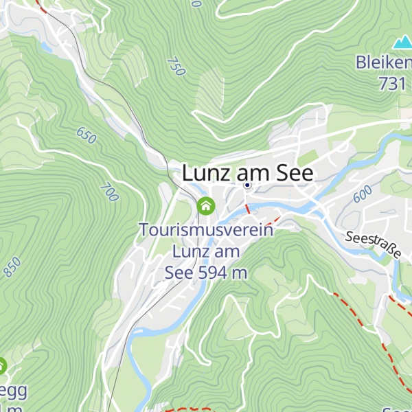 Map of Tourismusverein Lunz am See