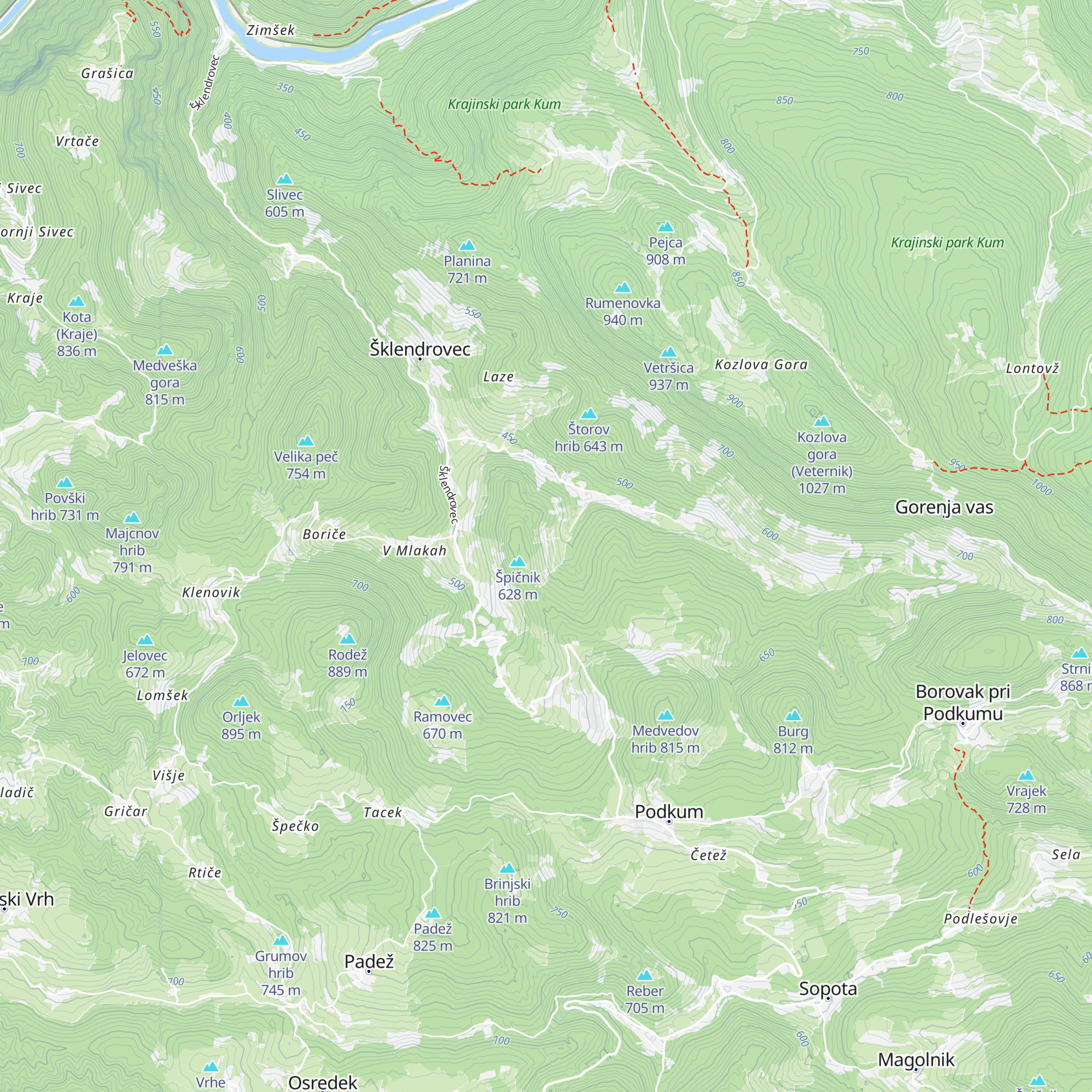 Izletniška kmetija Bajda map