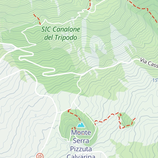 Map of Rifugetto