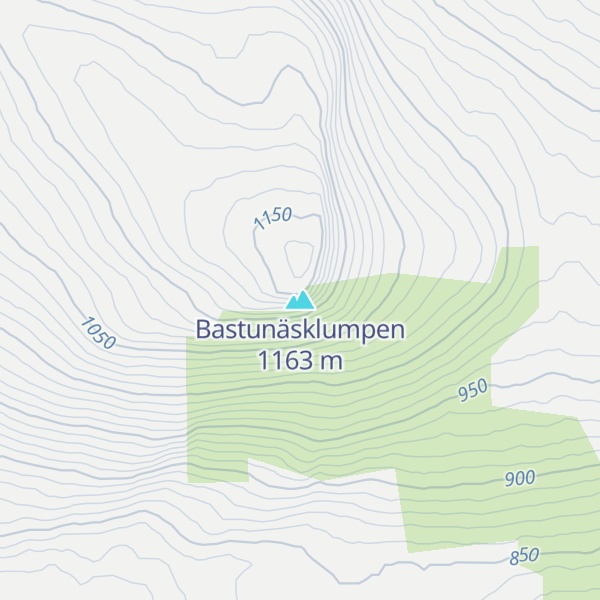 Map of Bastunäsklumpen