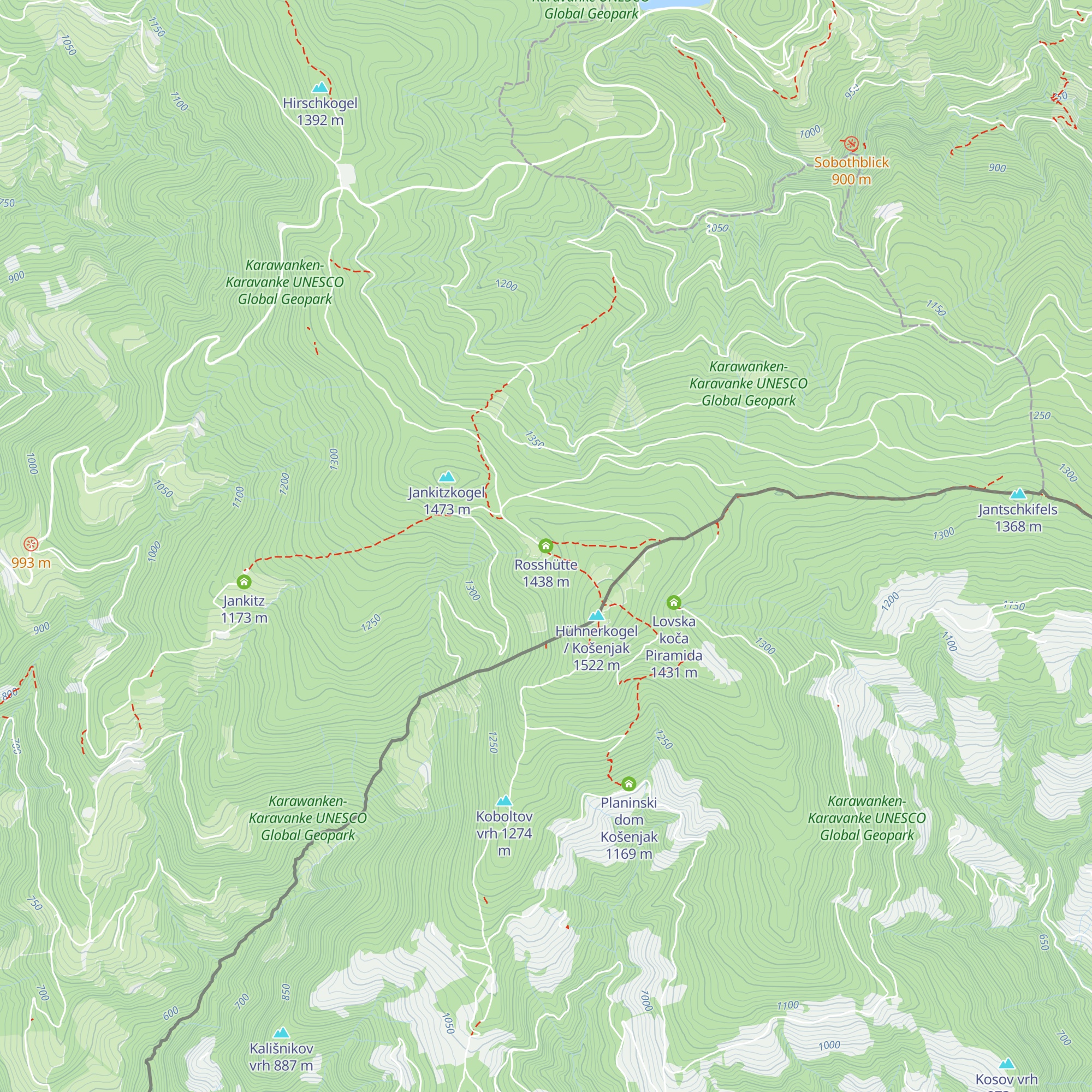 Rosshütte map
