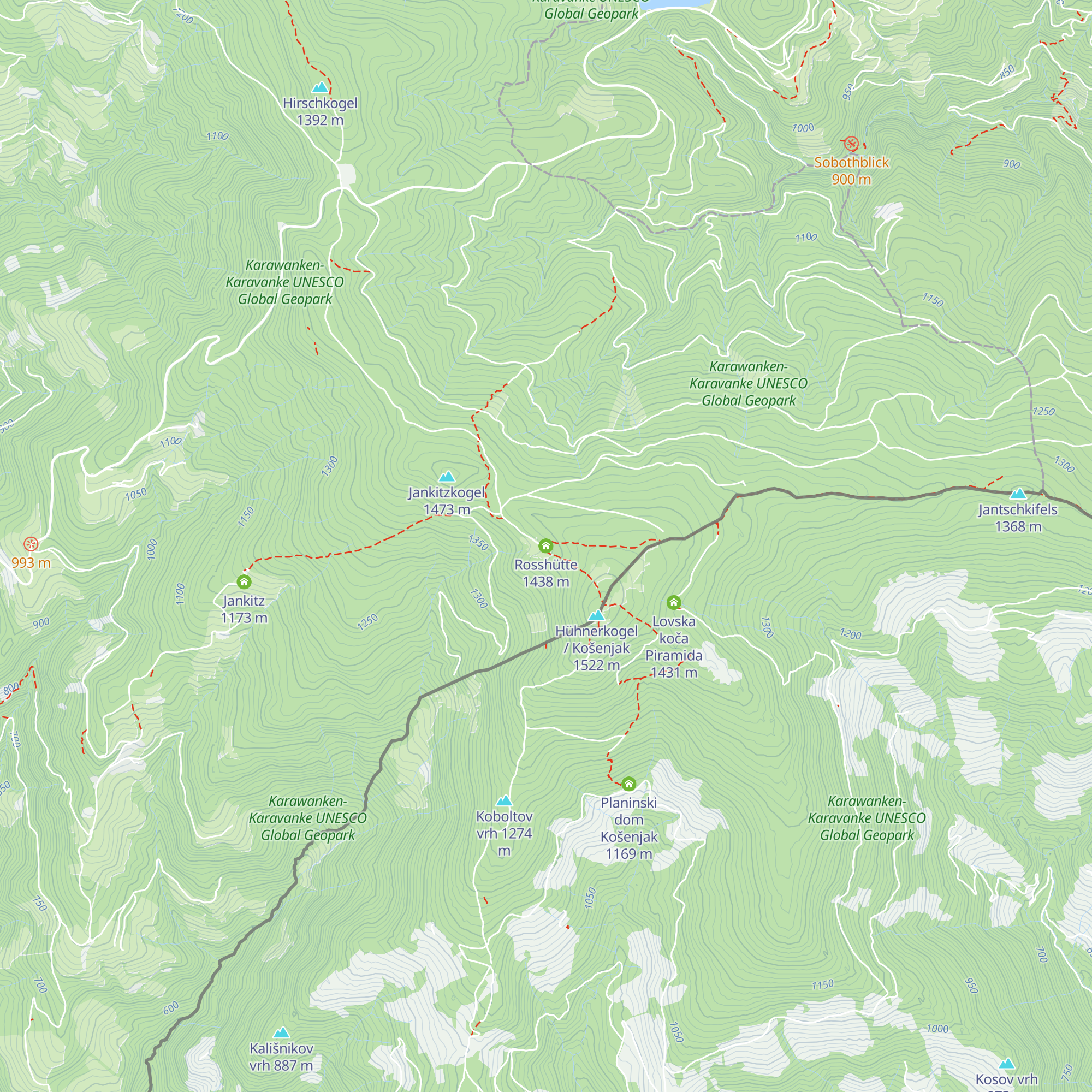 Rosshütte map