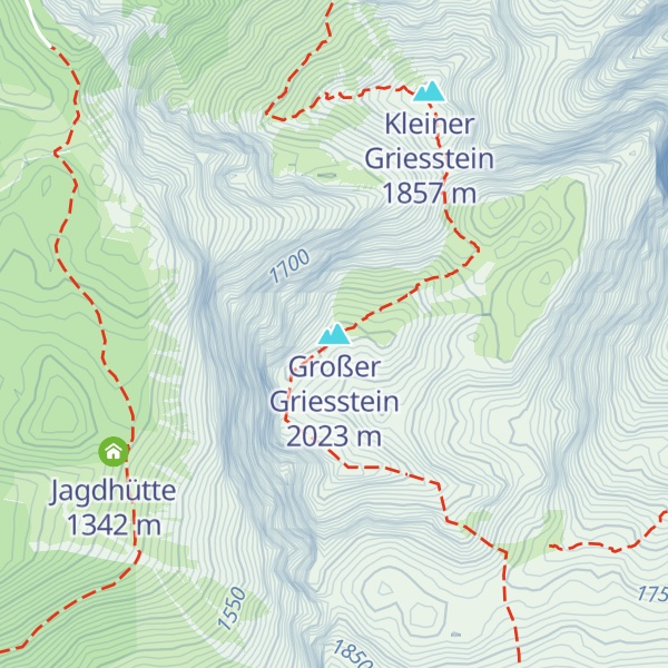 Map of Großer Griesstein