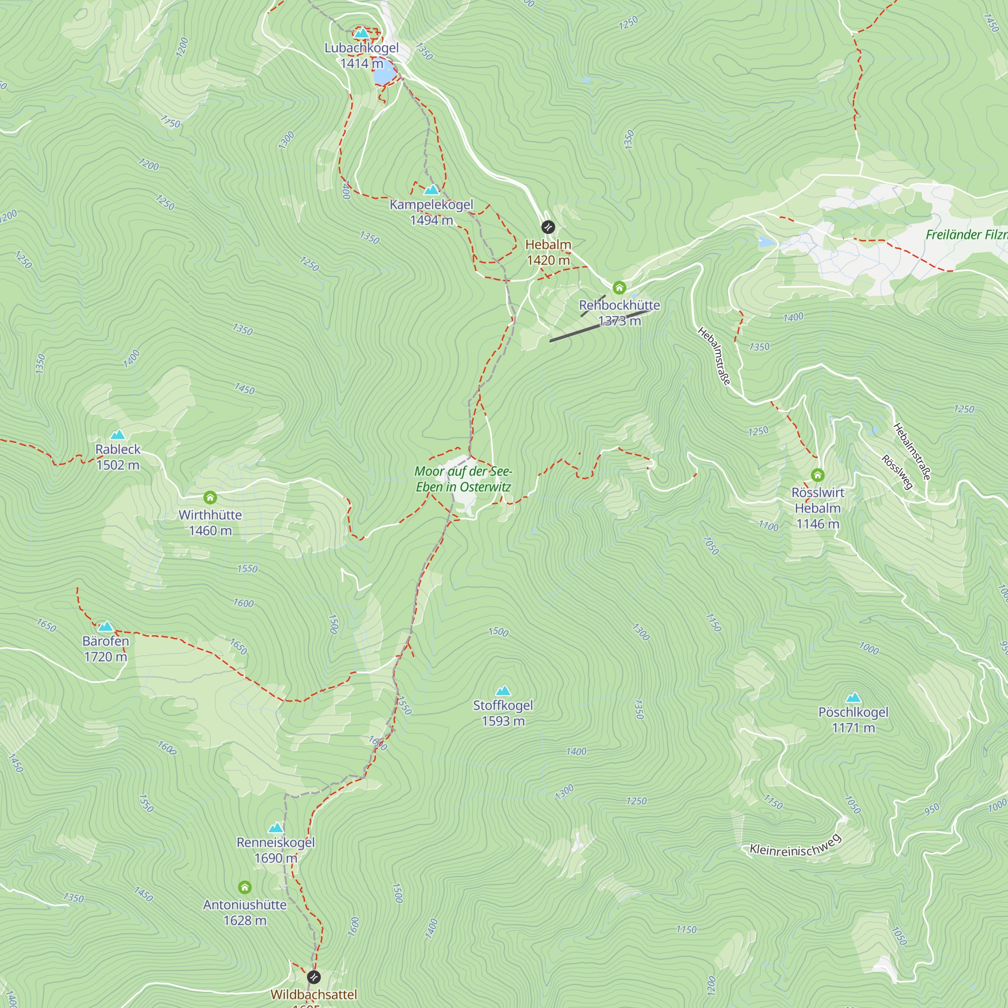 Stoffhütte map