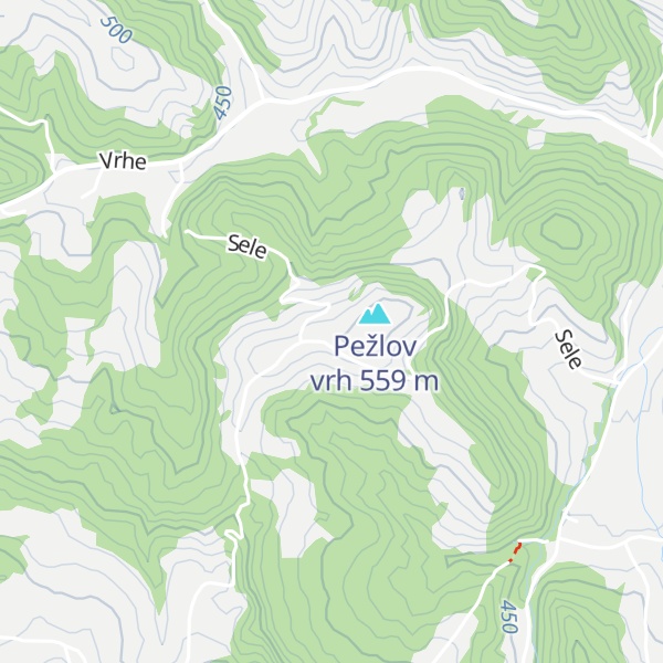Map of Lovska družina Slovenj Gradec