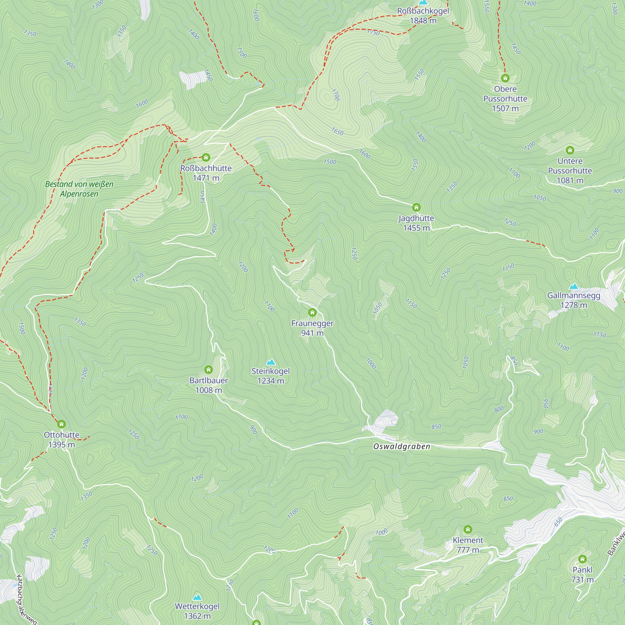 Fraunegger map