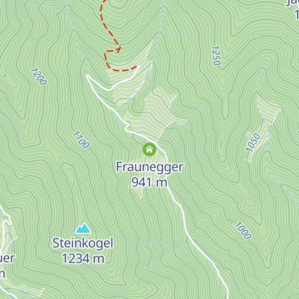 Map of Fraunegger