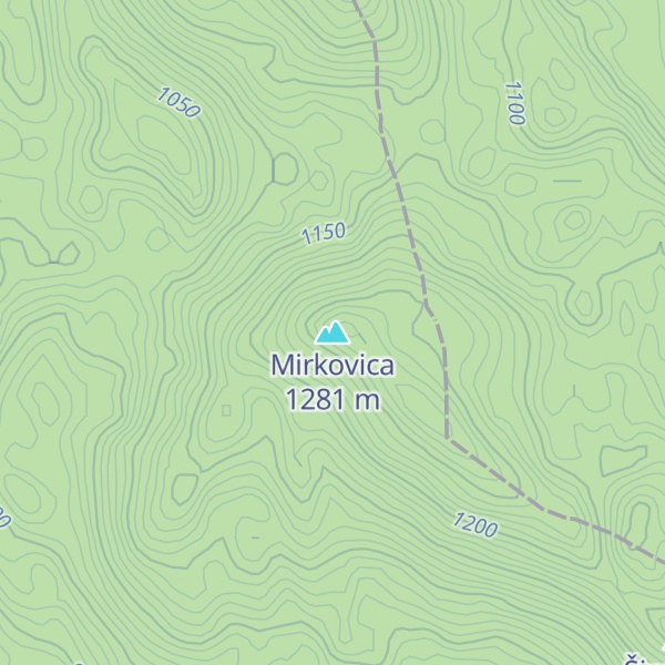Map of Mirkovica