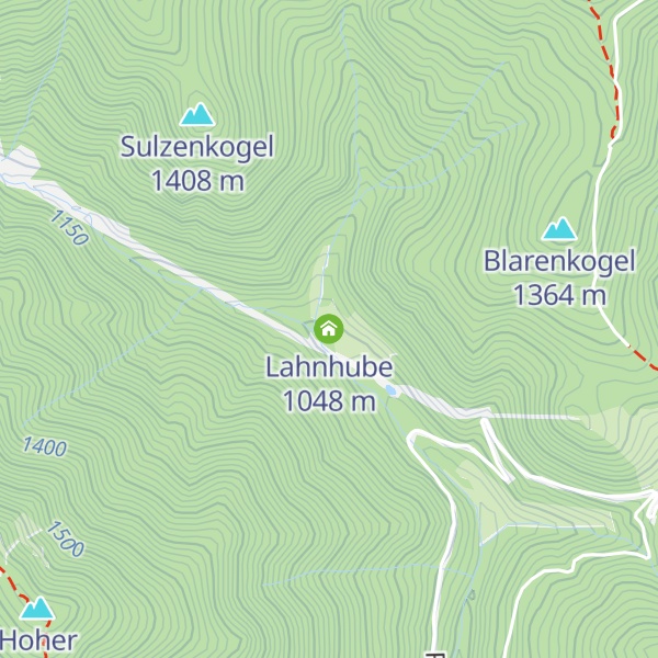 Map of Lahnhube