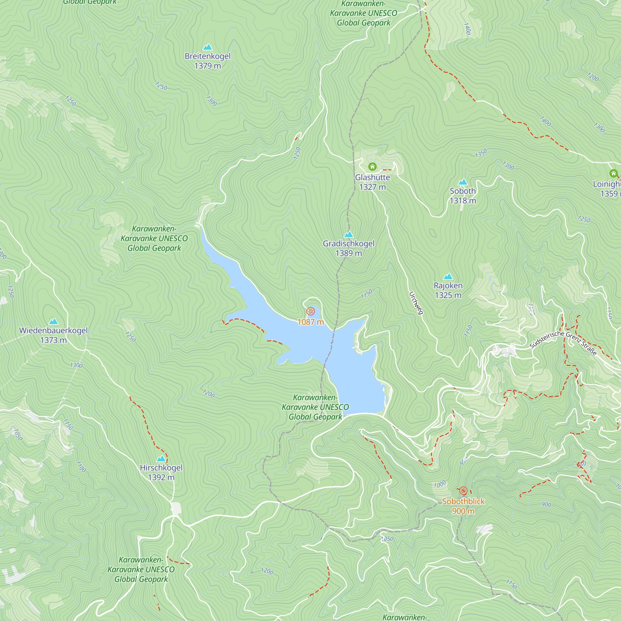 Charly's Hütte map