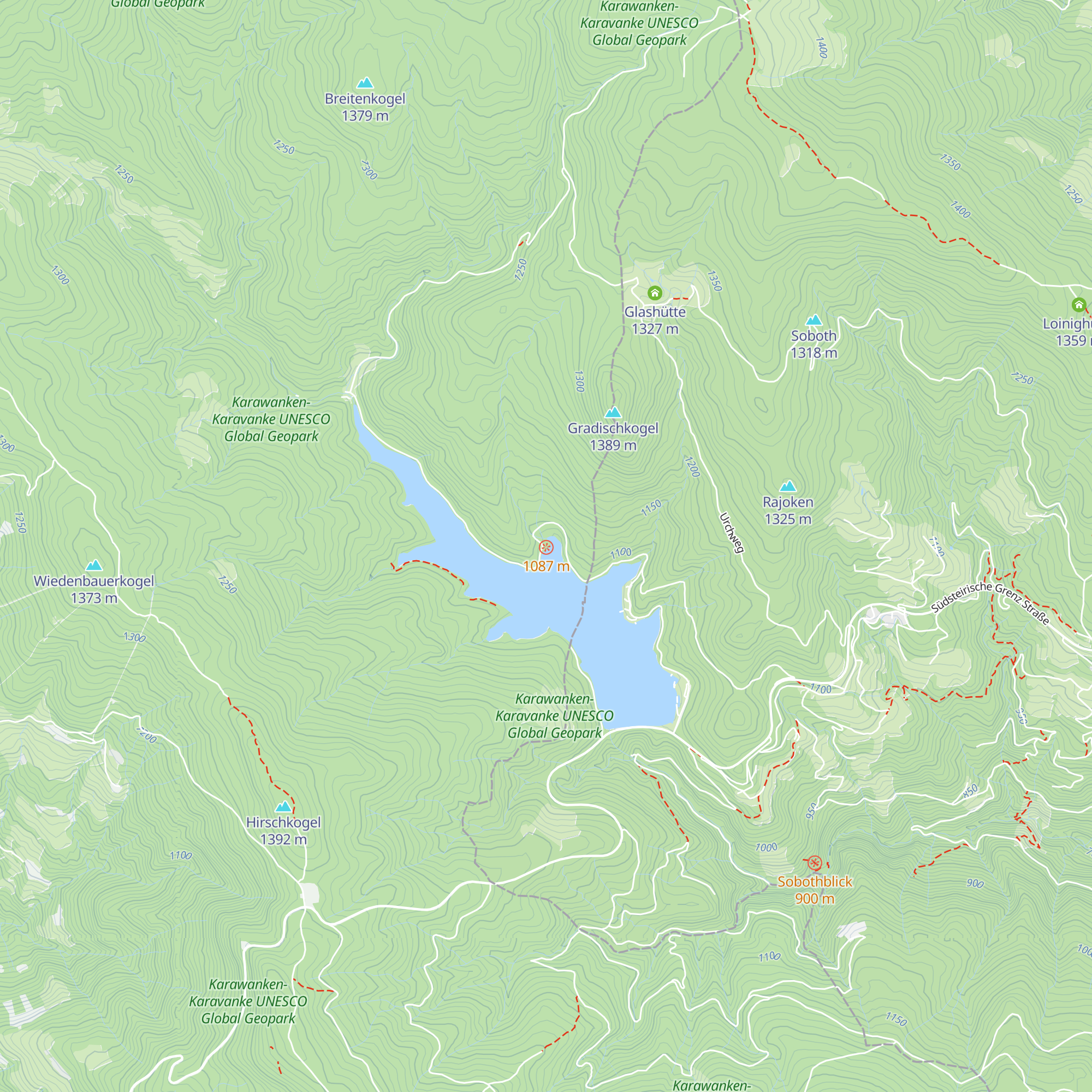 Charly's Hütte map