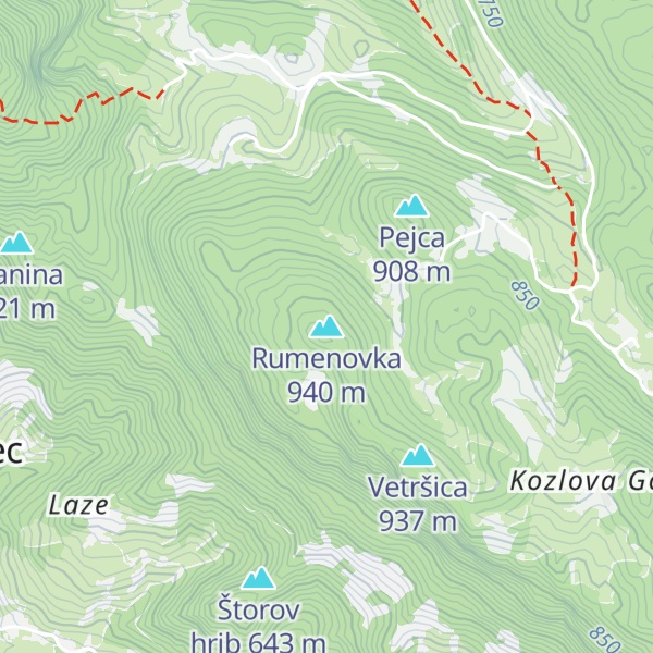 Map of Rumenovka