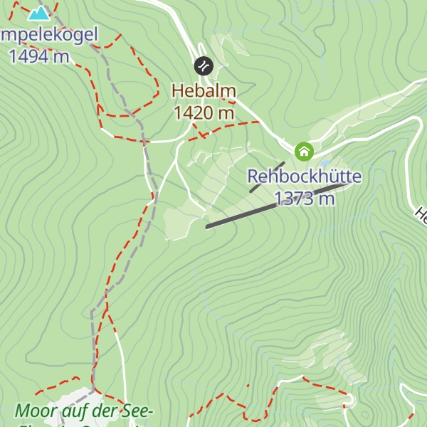 Map of Gipfl-Hitt'n