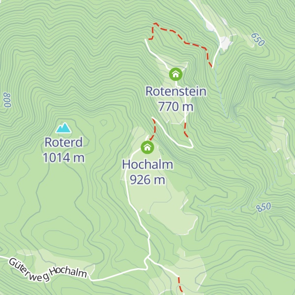 Map of Hochalm