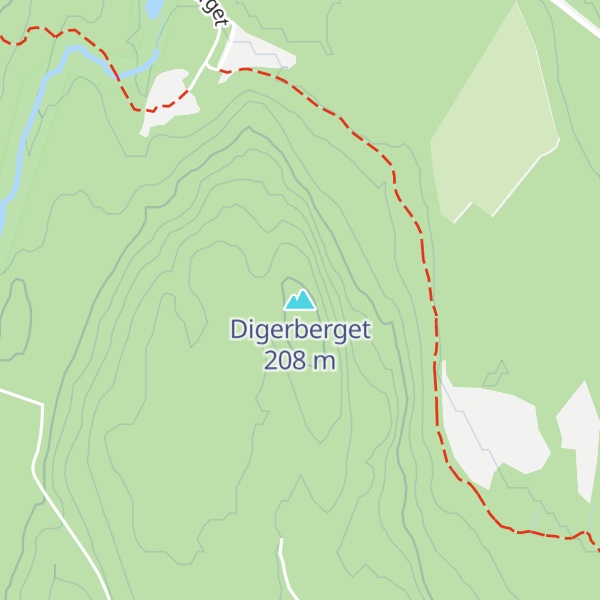 Map of Digerberget