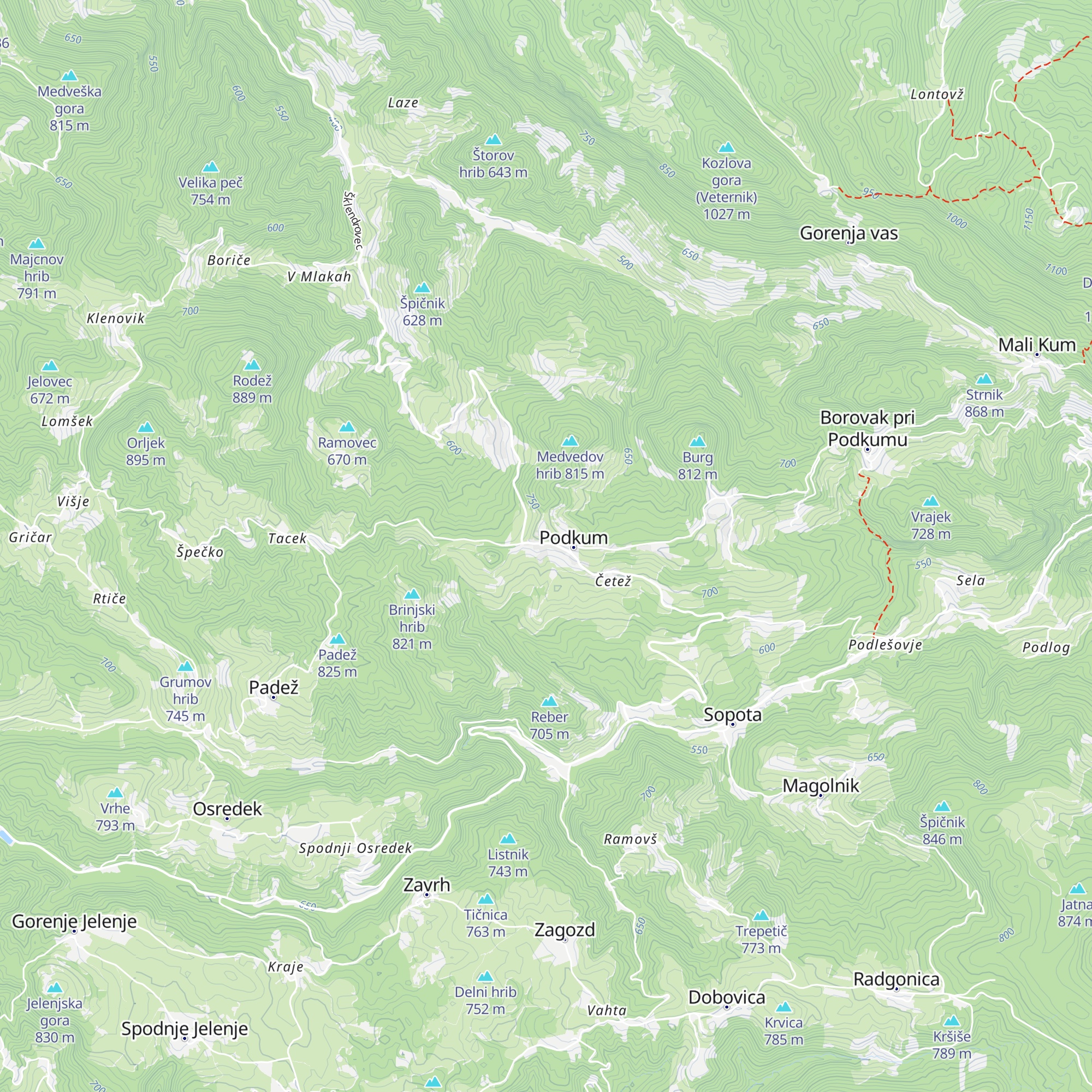 Gostilna Pr Čop map