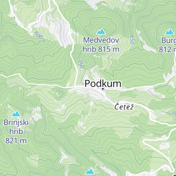 Map of Gostilna Pr Čop