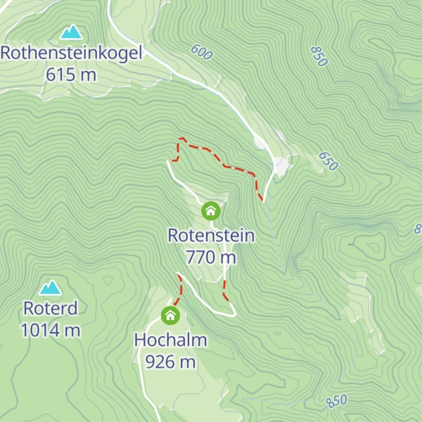 Map of Rotenstein