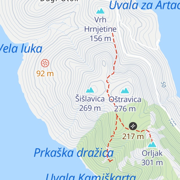 Map of Šišlavica