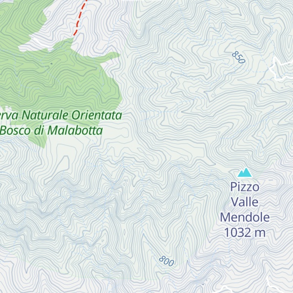 Map of Punta Trovatore
